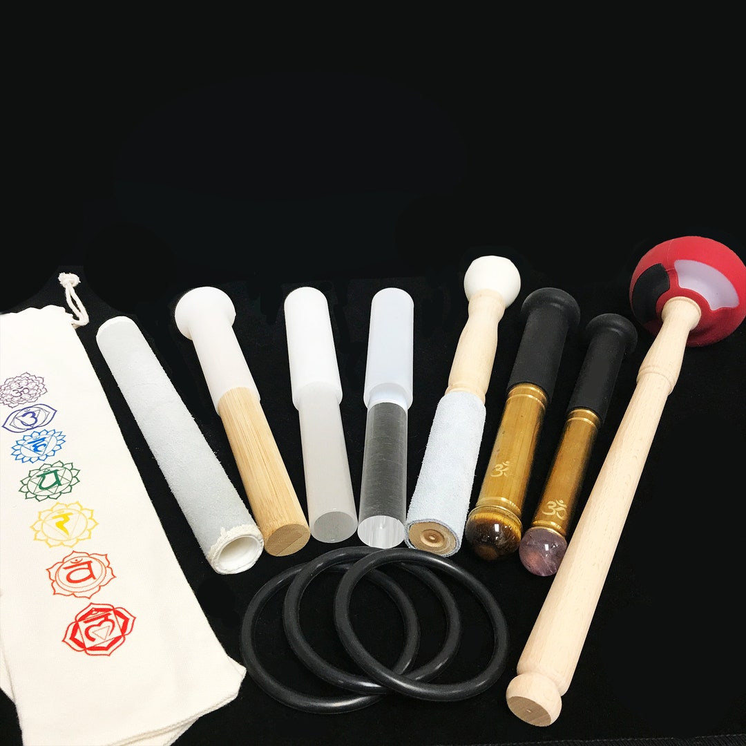Mallets for Crystal Singing Bowls, Tibetan Singing Bowls and Gong Suede