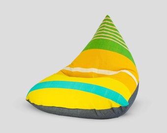 Bean Bag Chair For Kids Teens & Adults | Handmade | No Filling | Calamansi