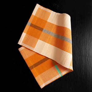 Handwoven Table Runner - 100% Natural, Hand-Dyed Cotton | Epicurean