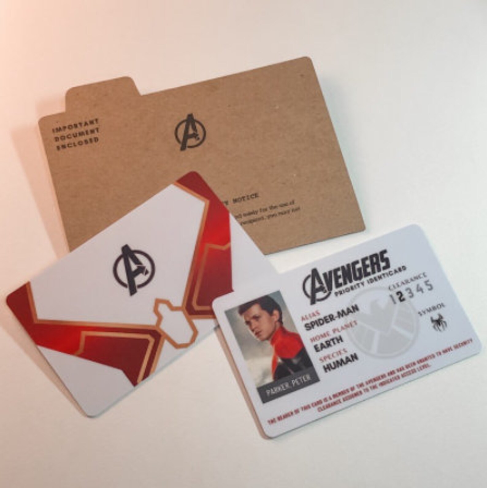 Marvel ID Cards Avengers | Etsy