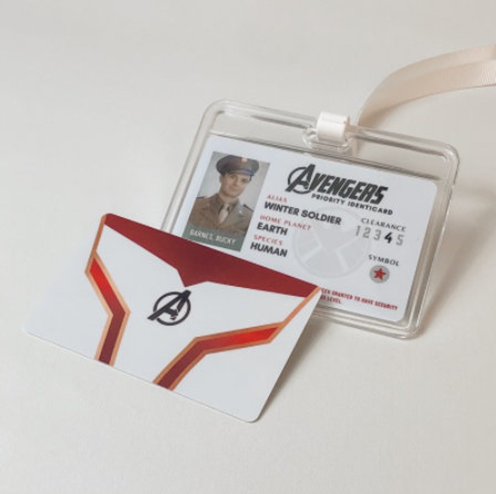 Marvel ID Cards Avengers | Etsy