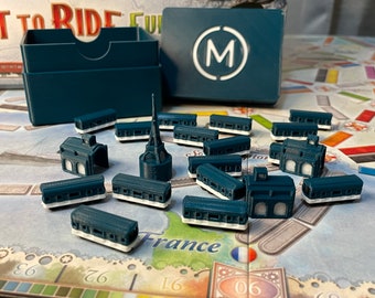Paris Metro Trains: Ticket to Ride Replacement Set