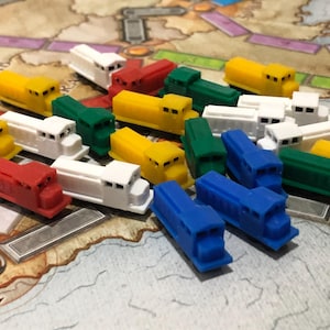 Ticket to Ride: Trains (56), Boats (50) & Storage Set
