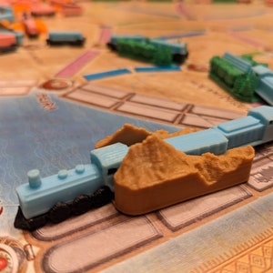 Terrain Trackers - Pour les Aventuriers du Rail - Afrique