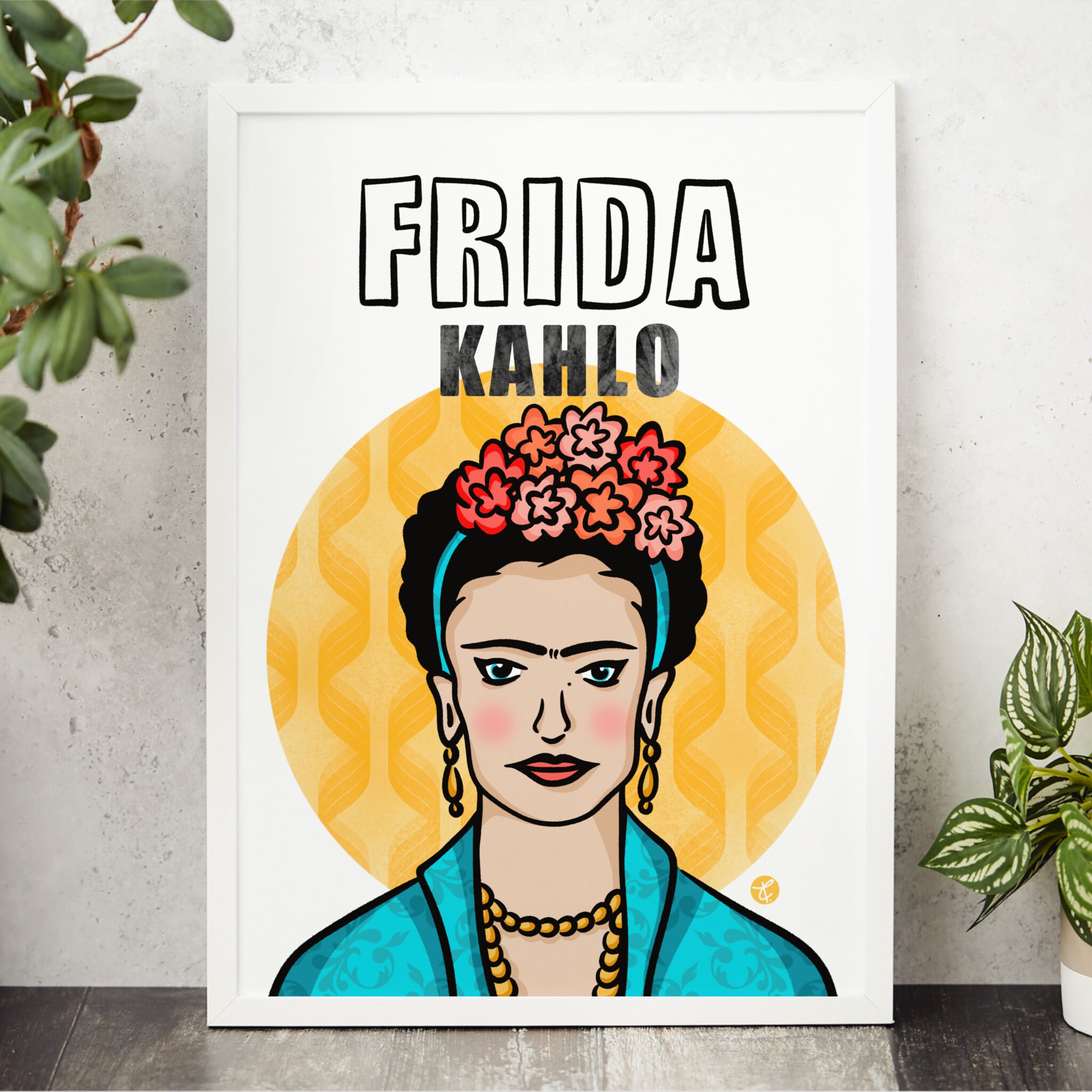Frida Kahlo Art Print, Mexican Home Decor - Etsy