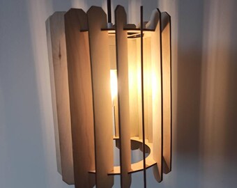 Wooden light wood lamp pendant light ceiling lamp handmade lamp