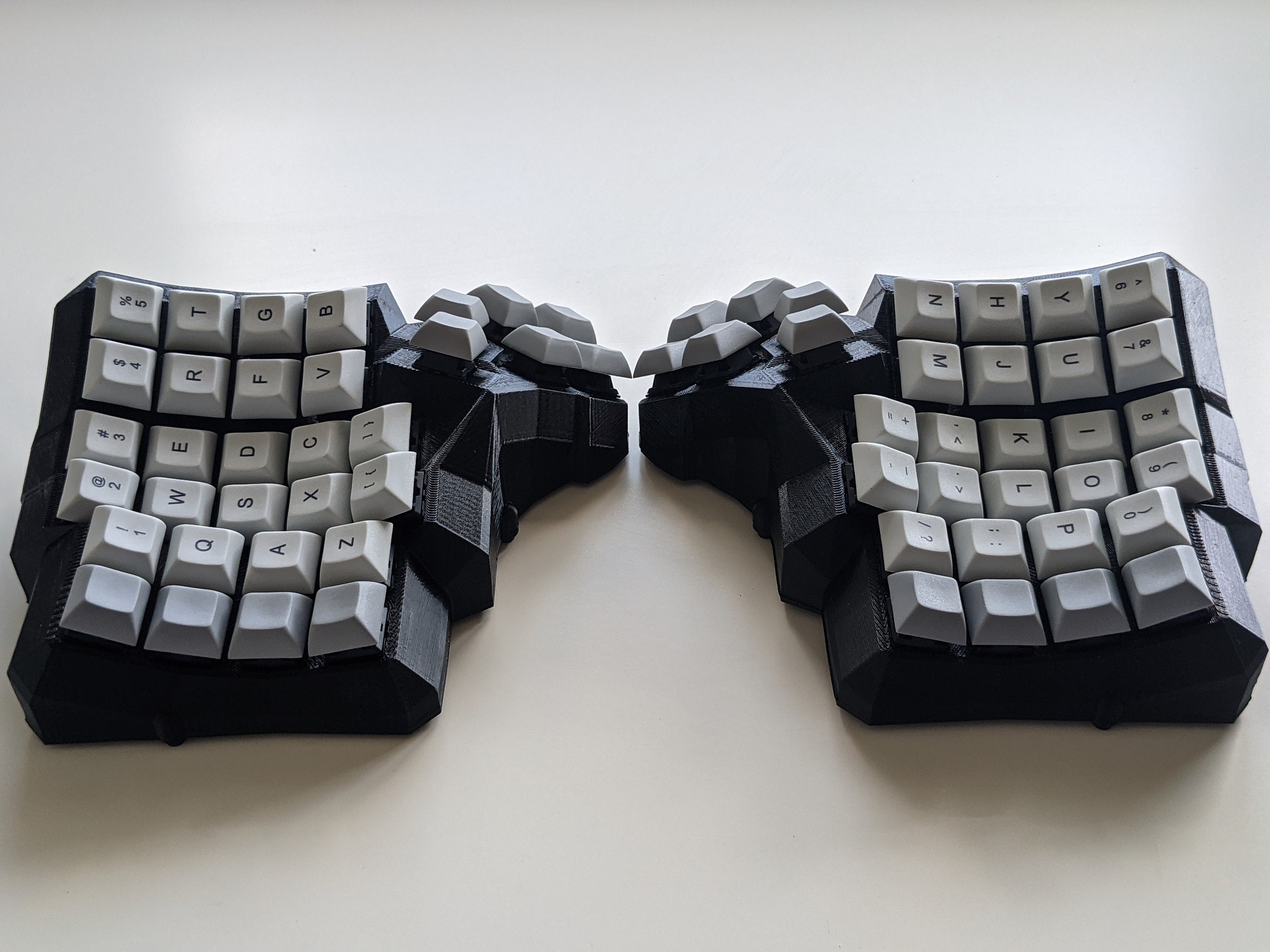 Ergonomic Dactyl Manuform Keyboard Etsy Australia