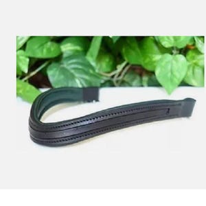 Empty Channel Make Your Own Bridle Browbands for Beading Horse Soft padding brow band Horse Tack Bridle 8mm channel U V Straight shape Full,