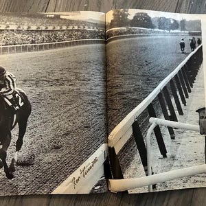 Sports Illustrated Secretariat 2 page signed Ron Turcotte Greatest Sports Photos