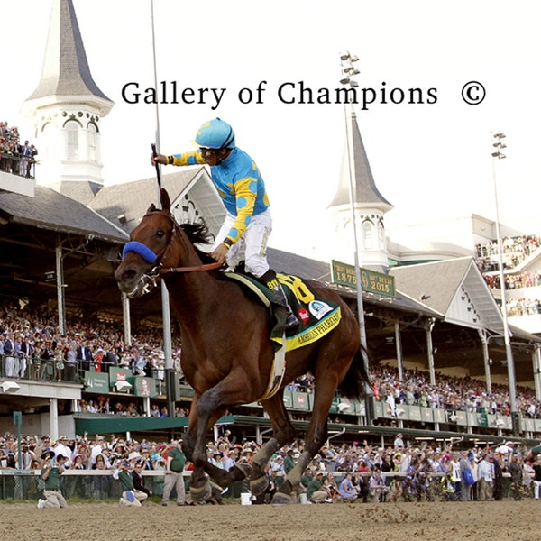 American Pharoah 2015 Kentucky Derby Remote  Photo