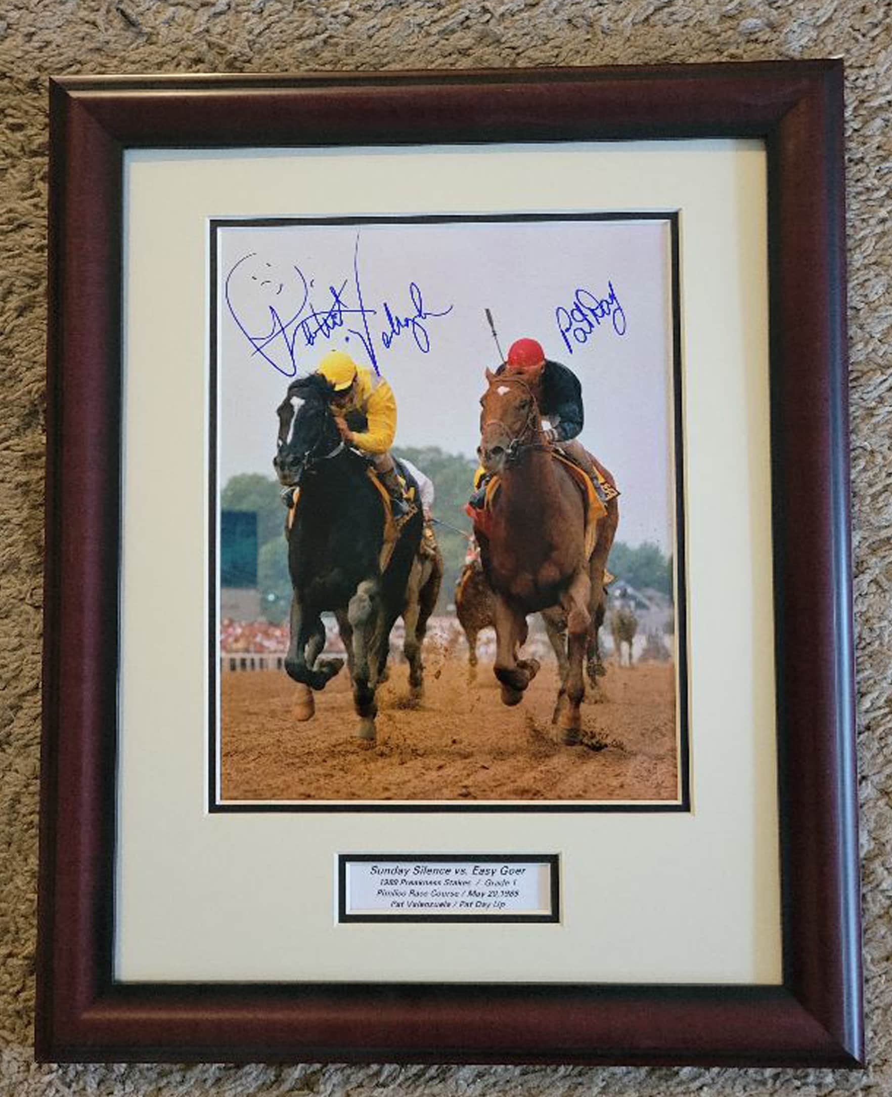1985）サンデーサイレンス (Sunday Silence)写真額 競馬関係