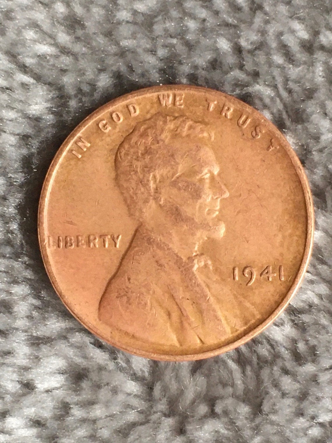 Rare 1941 USNO MINT Wheat Penny vf reduced Etsy