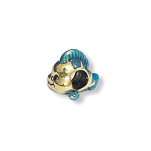 Mermaid Flounder Fish Charm fits Pandora