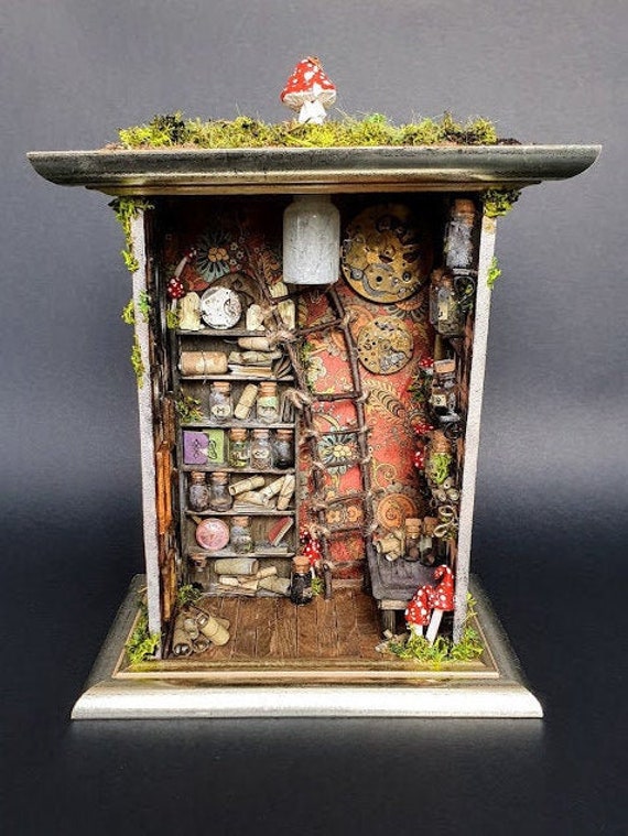 Magic Fantasy Diorama. of Curiosities Etsy
