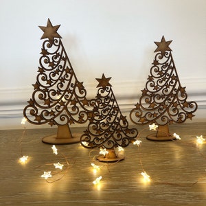 Set of 3 Christmas Tree decorations