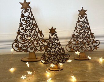 Set of 3 Christmas Tree decorations