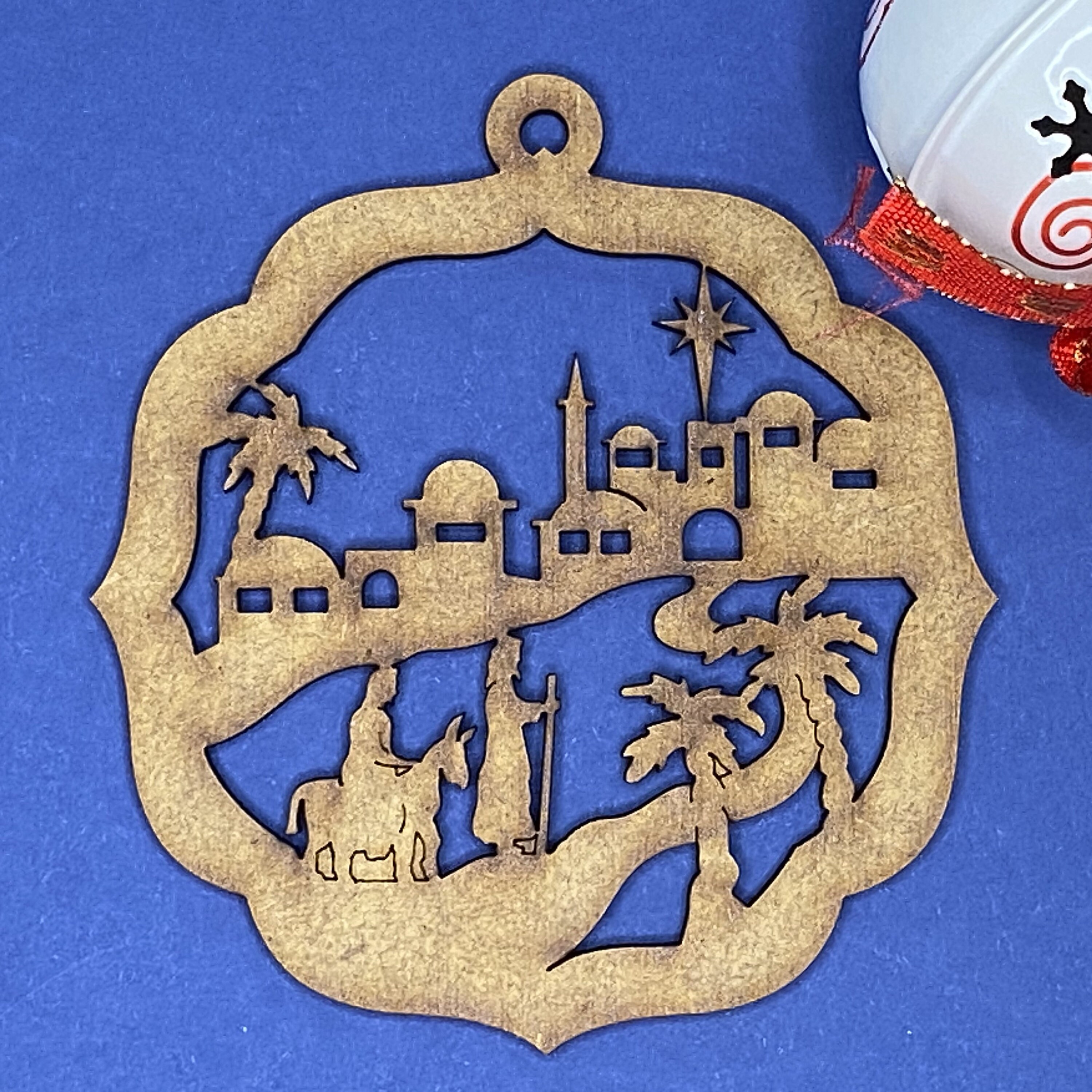 Nativity Decorations Set of 6 With Beautiful Frames Etsy UK