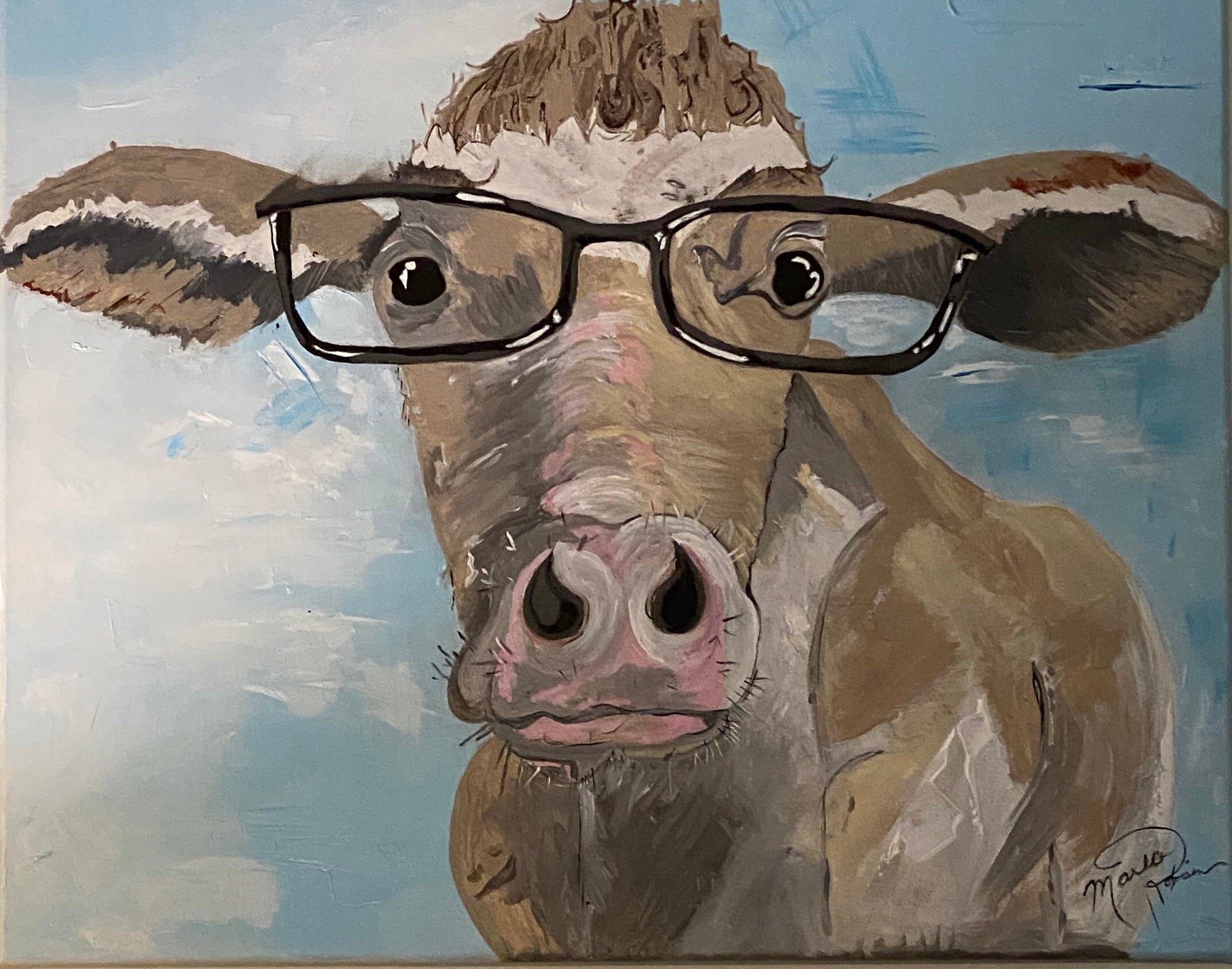The Nerdy Cow | Etsy