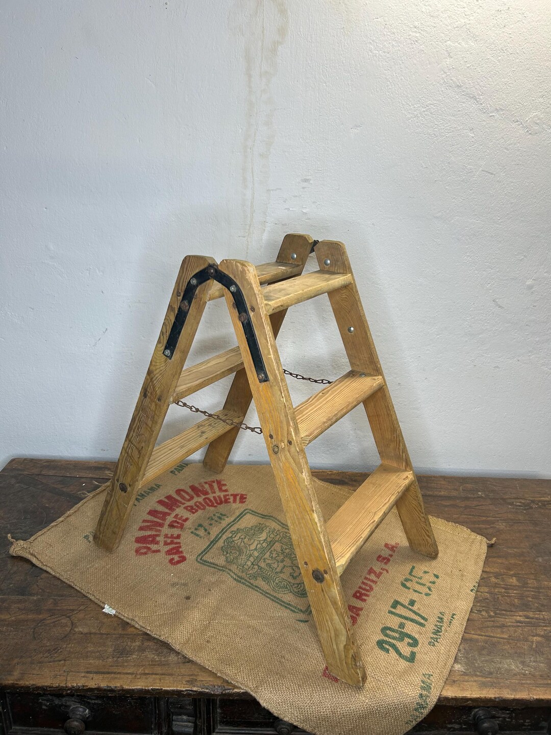 Step Ladder, Antique, Classic, Timeless, Rare, Gift, Flower Bench ...