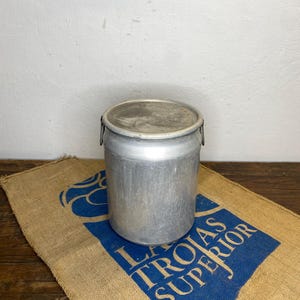 Milk can, old milk can, large milk can, aluminum milk can antique, Easter, Christmas