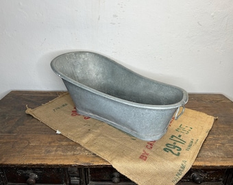 Sehr Selten,Zinkwanne,Alte Zinkwanne,Waschwanne,Zuber,Waschzuber,Ostern,Kinderbadewanne,