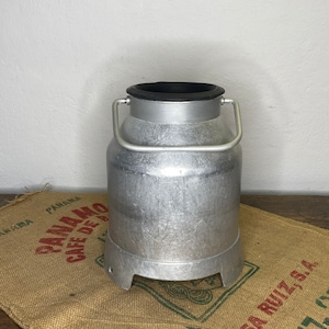 Milk can, old milk can, large milk can, milk can aluminum antique, Easter, Christmas