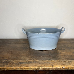 Valentine&#39;s Day Gift Enamel Tub, Antique Tub, Tin Tub,