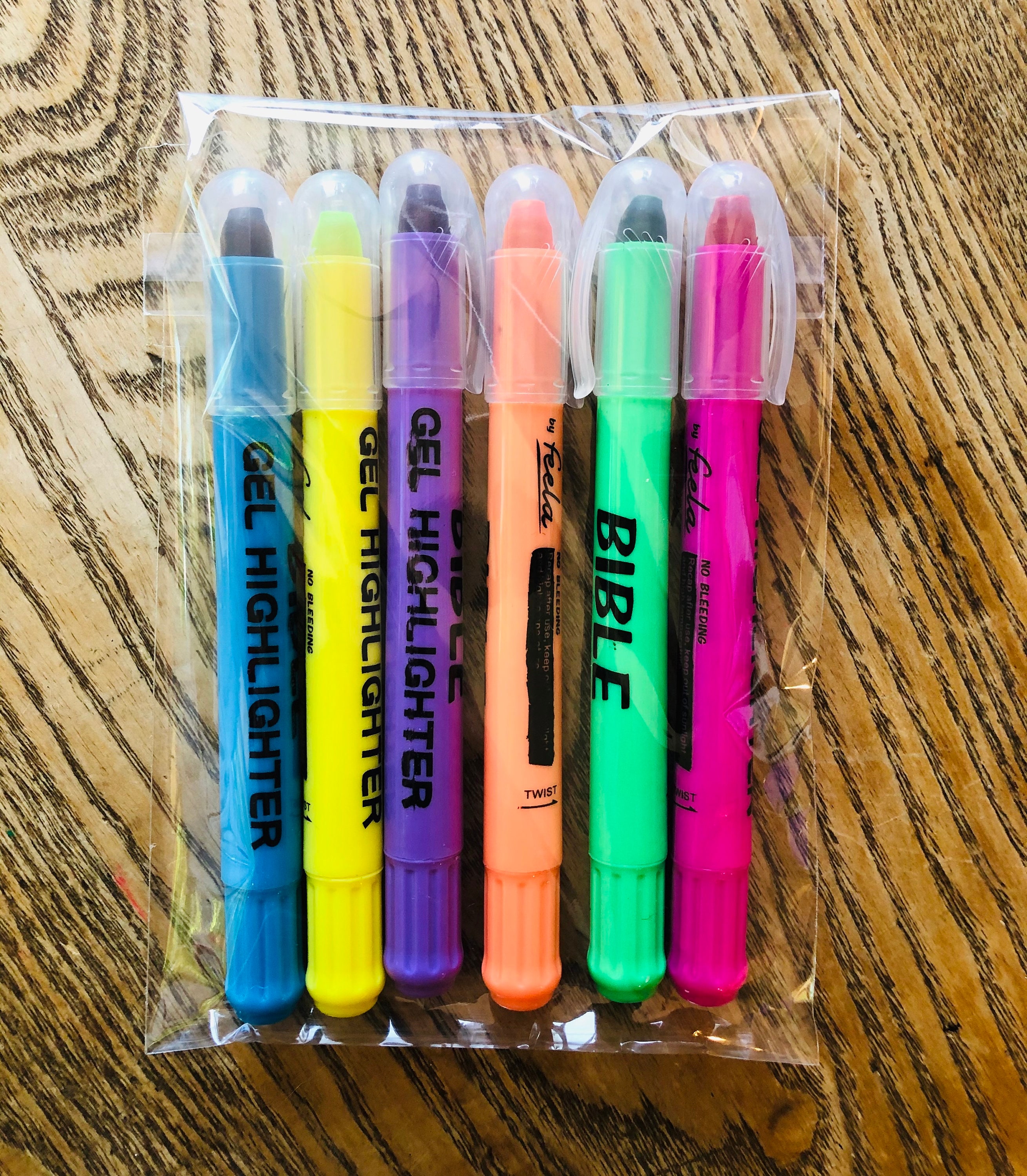 Gel Bible Highlighters Etsy