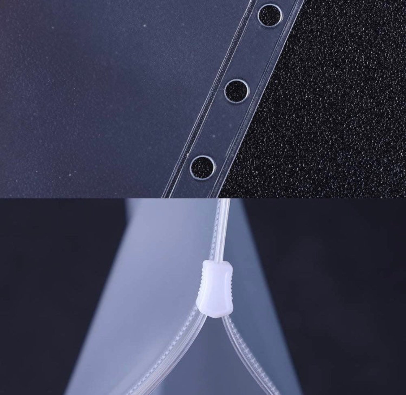 A6 Plastic Envelopes 6 Hole Binder Zipper Folders suits 6 Etsy