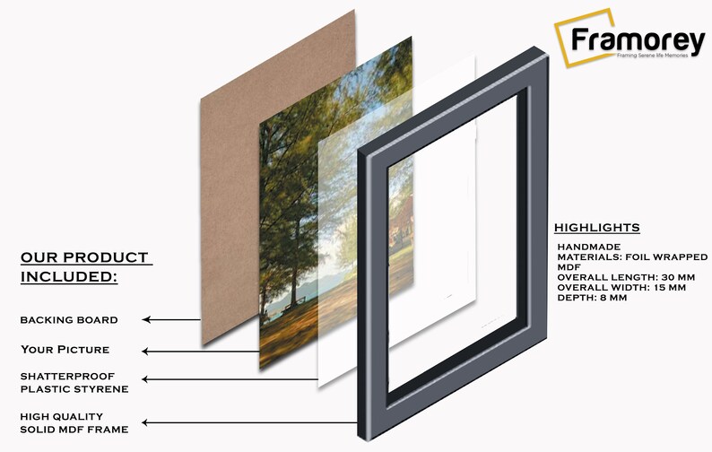 Custom Sizes Bespoke Orders Picture Frames Photo Frames Mounts Etsy UK