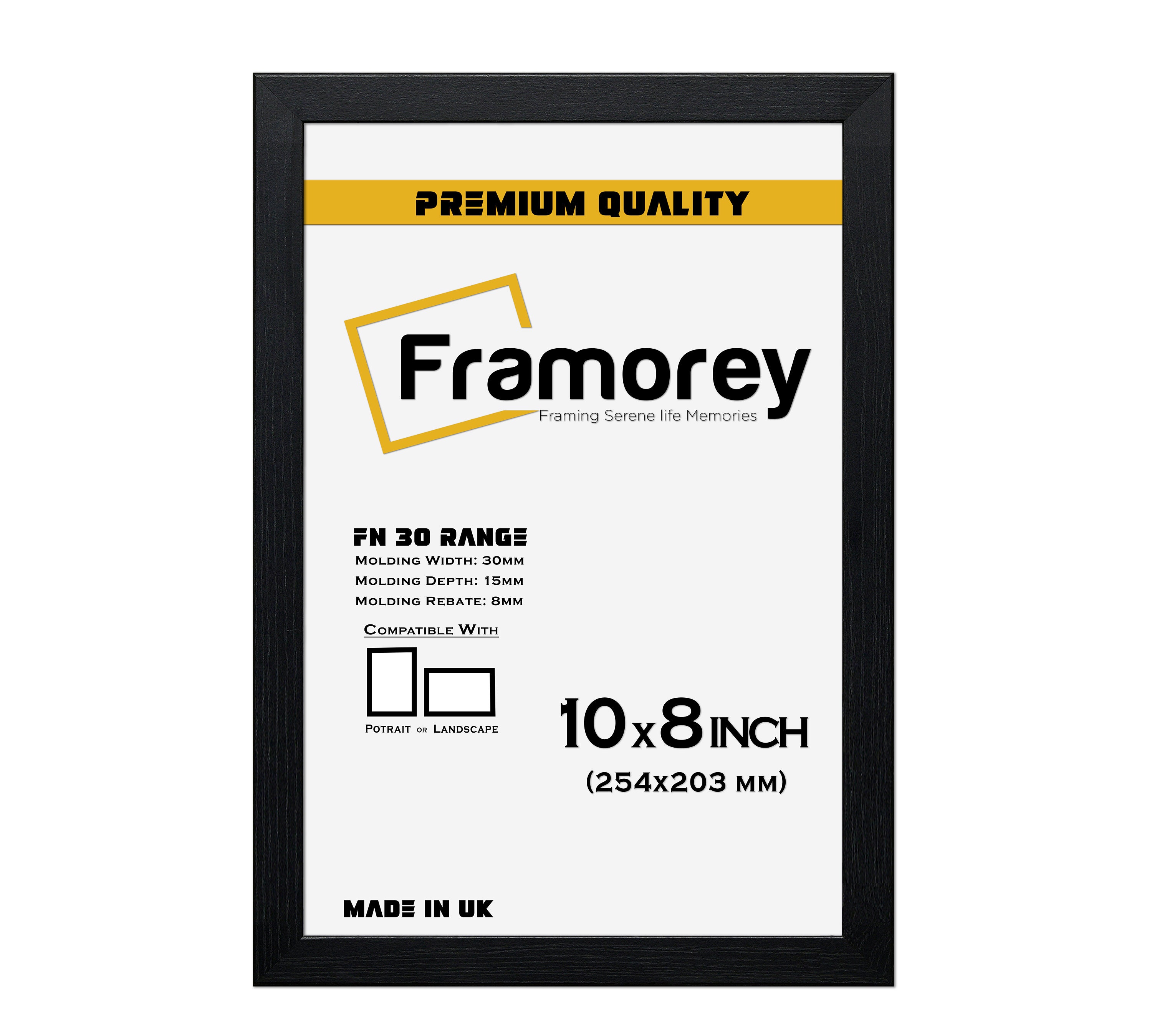 10x8 Inch Photo Frame / Maxi Art Poster Frames / Flat Handmade Etsy UK