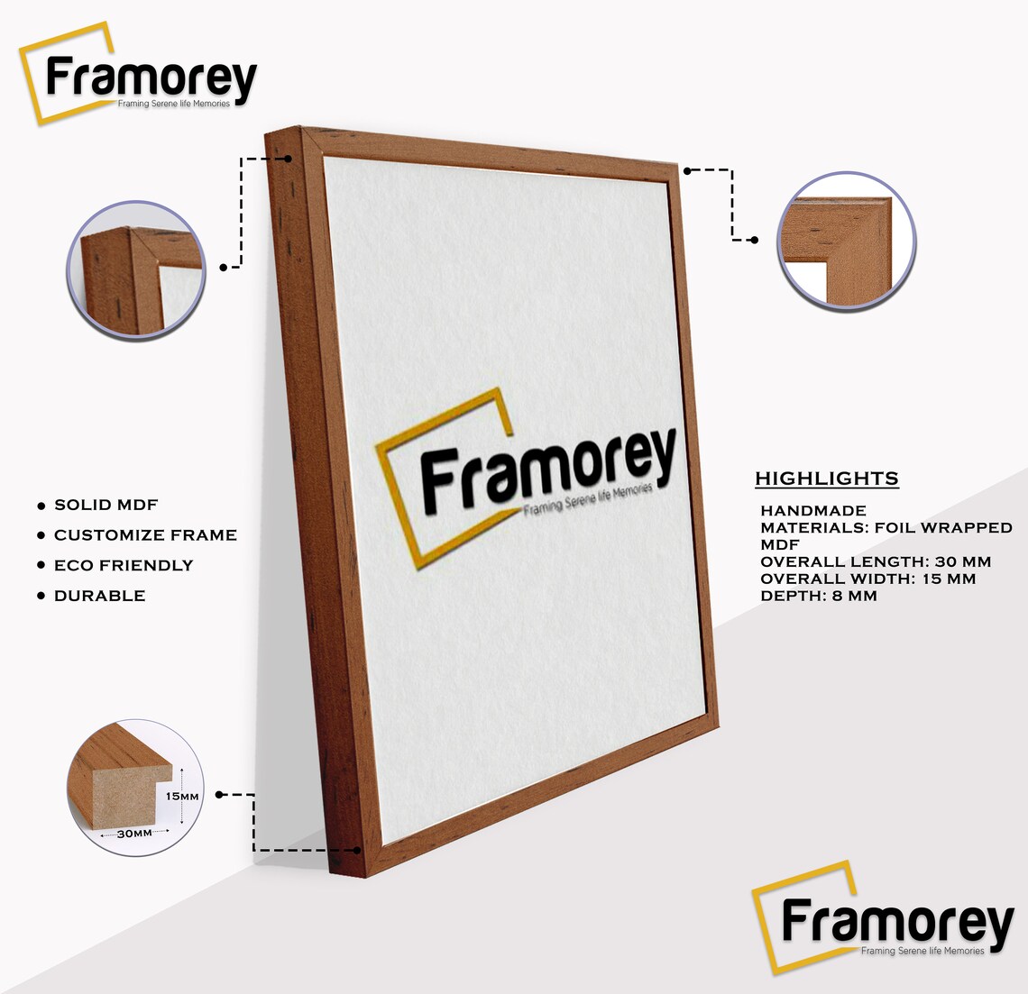 A1/A2/A3/A4/A5 Pack Of 3 Black Photo frames Picture Frames Etsy