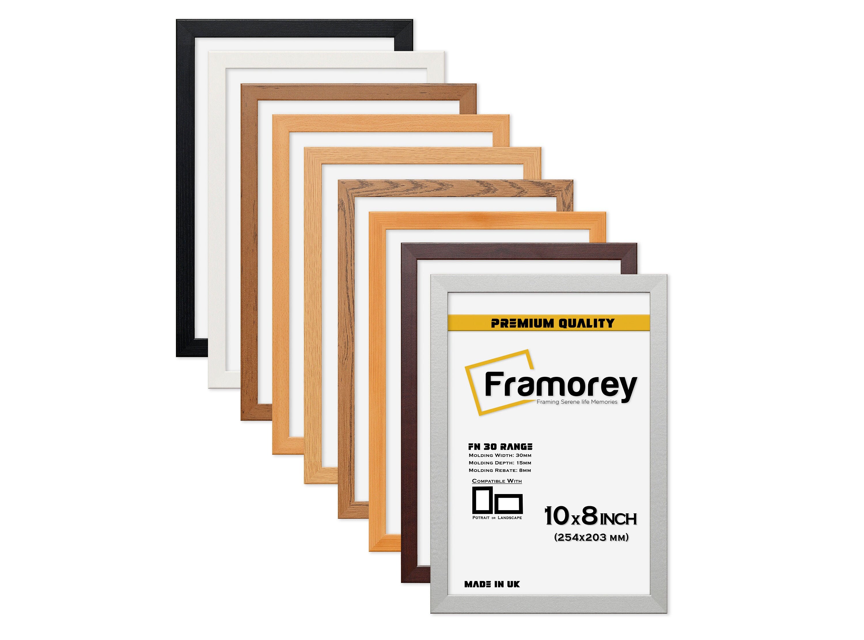 10x8 Inch Photo Frame / Maxi Art Poster Frames / Flat Handmade Etsy UK