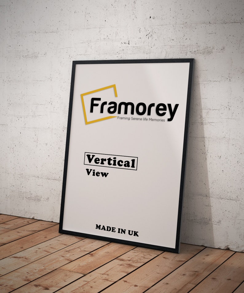 A2 A3 A4 A5 Thin Matt Black Photo Frame White Picture Frame Etsy