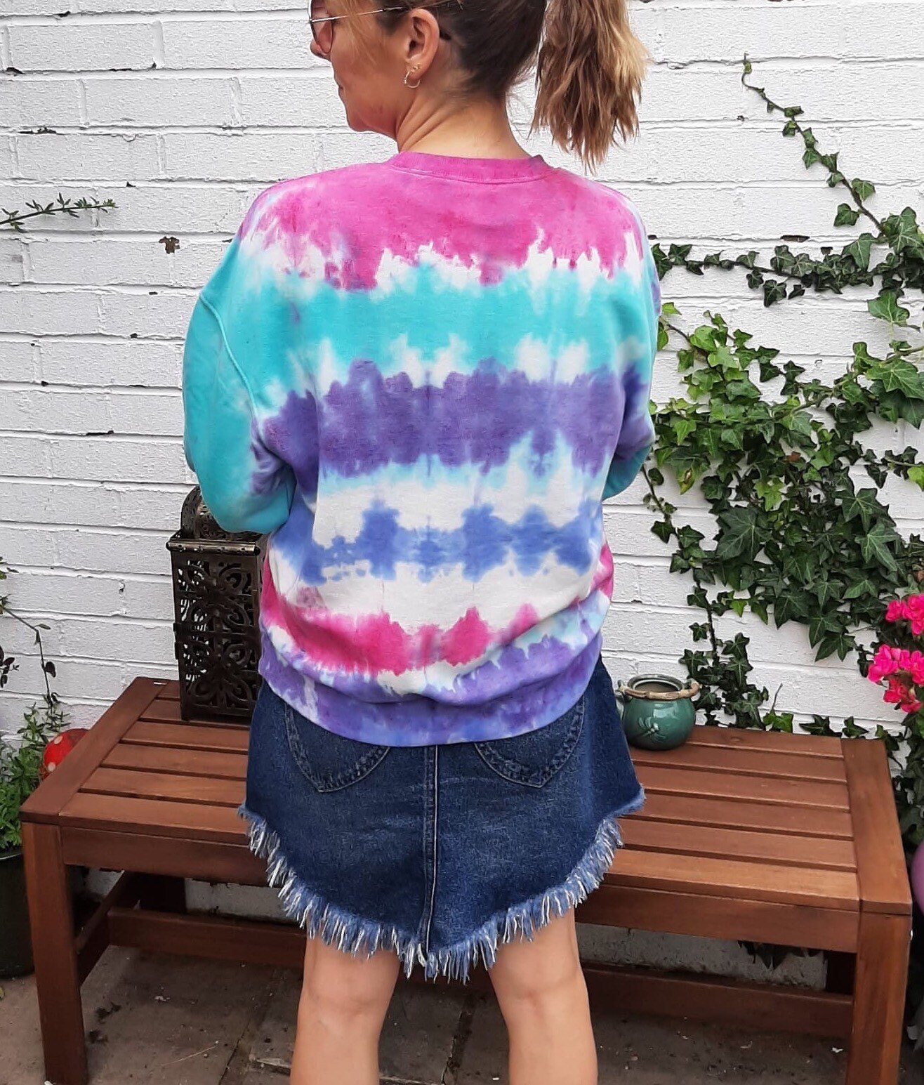 Tie Dye Sweatshirt Tie Dye Jumper Comfy 