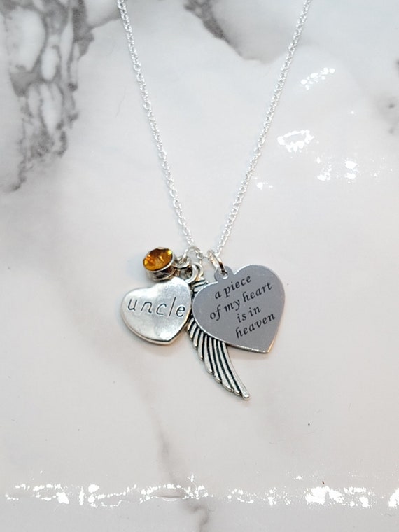 Urn necklace for uncle clearance
