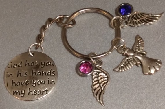 GOD HAS YOU IN HIS HANDS I HAVE YOU IN MY HEART DAD MEMORIAL KEEPSAKE 