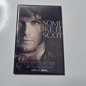 Outlander James Alexander Malcolm Mackenzie Fraser Red Jaime Scottish Fridge Magnet Starz - 3