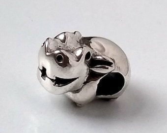 Pandora hippopotamus charm clearance