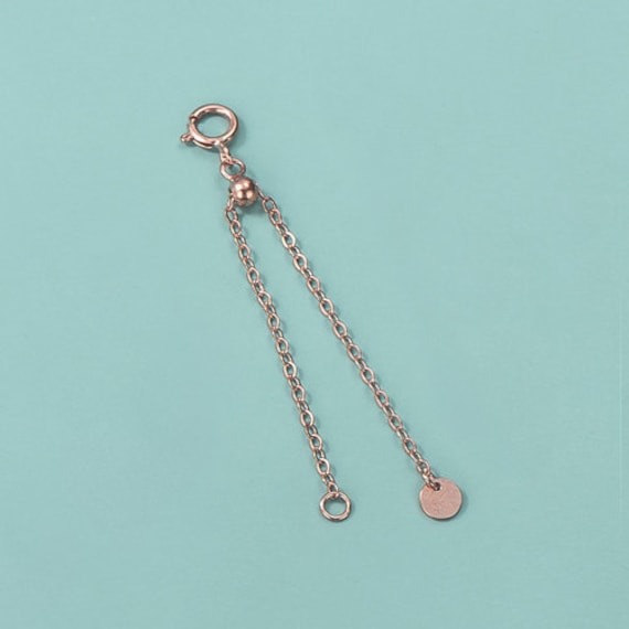 Tiffany Round Clasping Link Bracelet Extender Spring Jump Ring Charm o