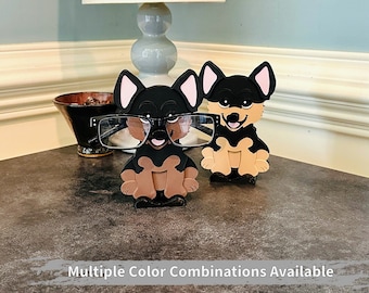 German Shepherd Eyeglasses Holder or Sunglasses Holder makes a great stocking stuffer