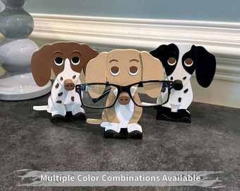Dachshund Eyeglasses or Sunglasses Holder, Gift for Dog Mom on Mother's Day