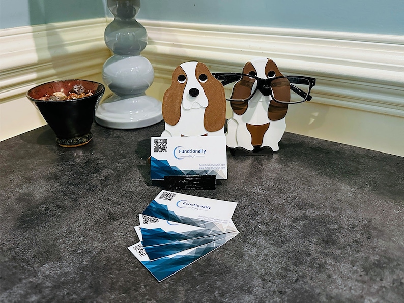 Basset Hound Eyeglass Holder, Cute and Adorable gift idea