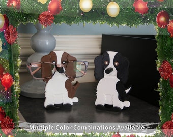 Spaniel Eyeglasses Holder, Dog Glasses Stand, Unique Mother's Day Gift Idea