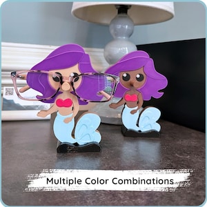 Mermaid Eyeglasses Holder: Fun Glasses & Phone Stand