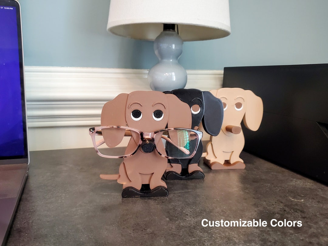 Dachshund Eyeglasses Holder Dotson Glasses Stand Dachshund Etsy