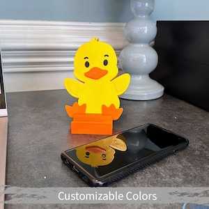 Duck iPhone or Tablet Stand for Desk makes a great Stocking Stuffer or Christmas Gift