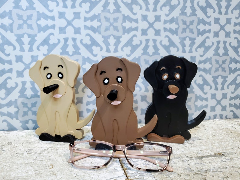 Lab Glasses Holder Labrador Eyeglasses Holder Teddy Bear Etsy