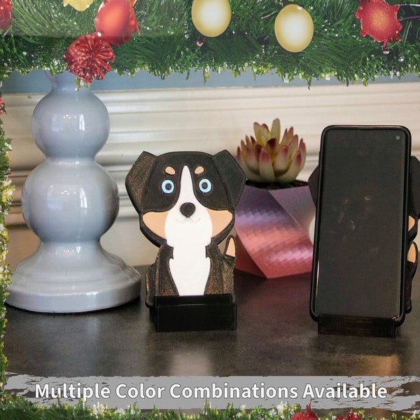 Australian Shepard iPhone or iPad Stand for Desk makes a great Christmas Gift or Stocking Stuffer