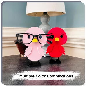 Flamingo Eyeglasses Holder: Kids Glasses Stand, Fun Desk Decor